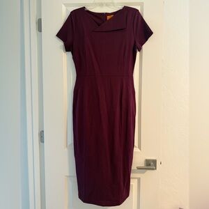 Burgundy Women's Dress